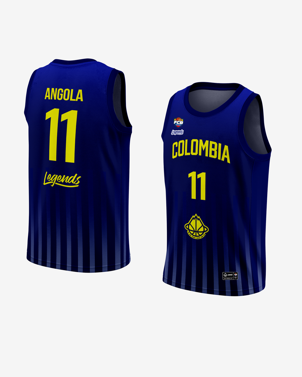 JERSEY COLOMBIA BASKETBALL -AZUL- FCB