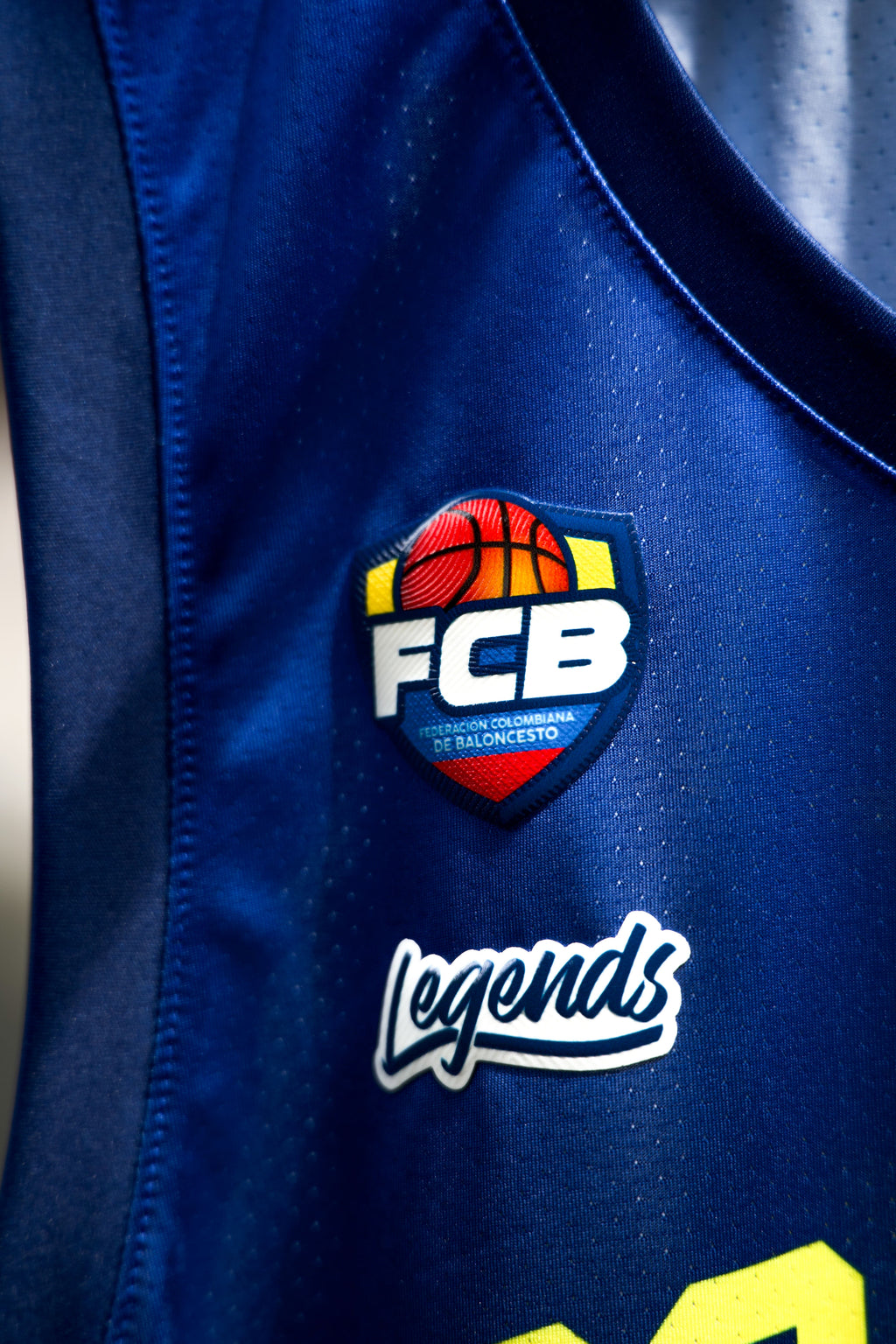 JERSEY COLOMBIA BASKETBALL -AZUL- FCB