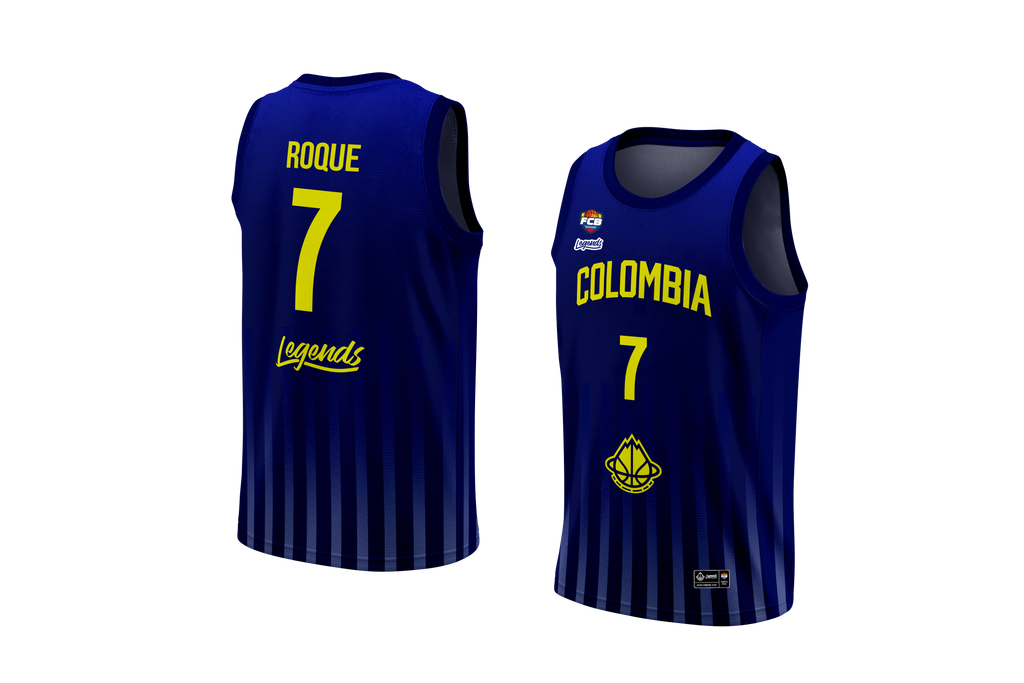 JERSEY COLOMBIA BASKETBALL -AZUL- FCB