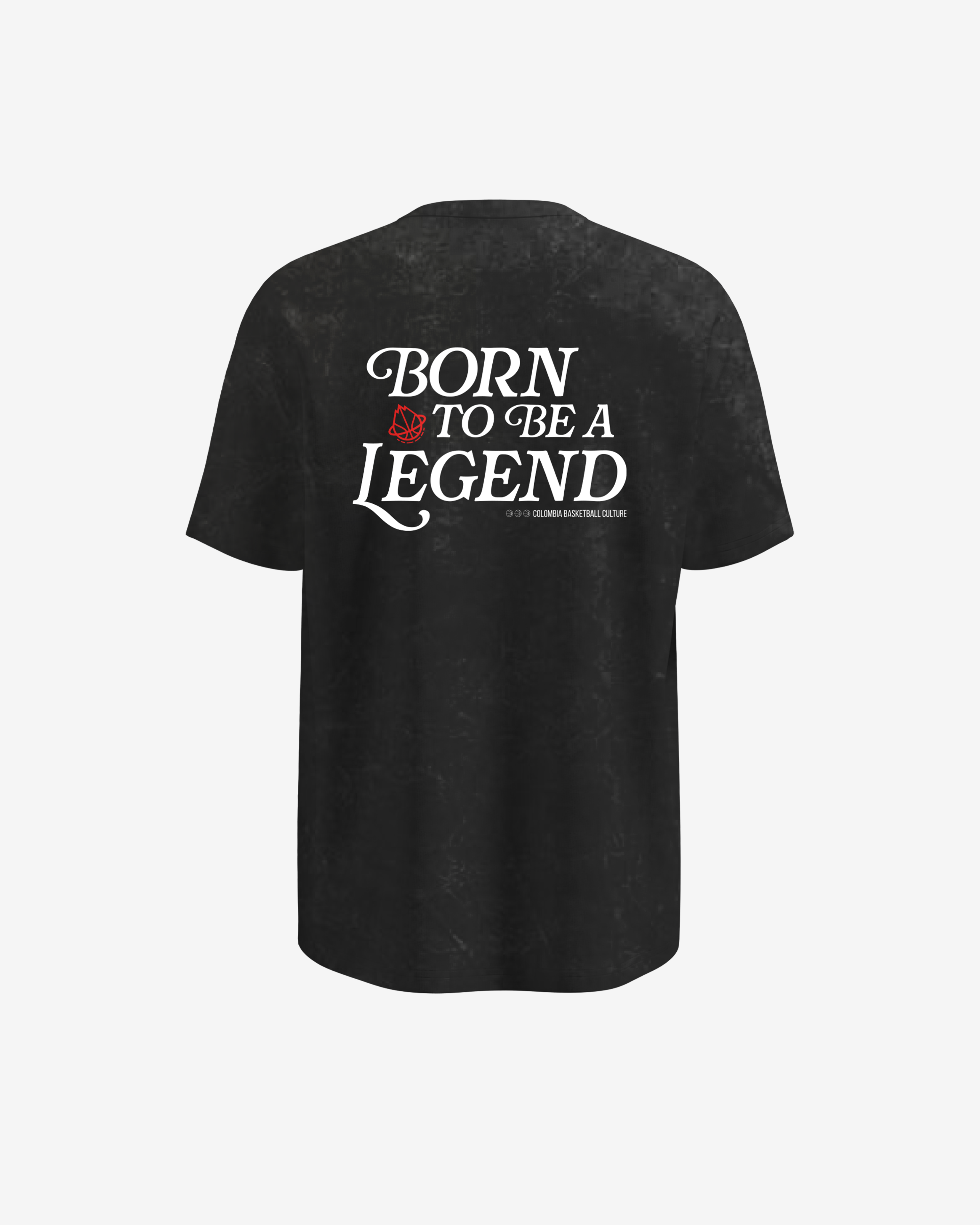 LEGENDS "BORN TO BE A"  TEE ACID WASH